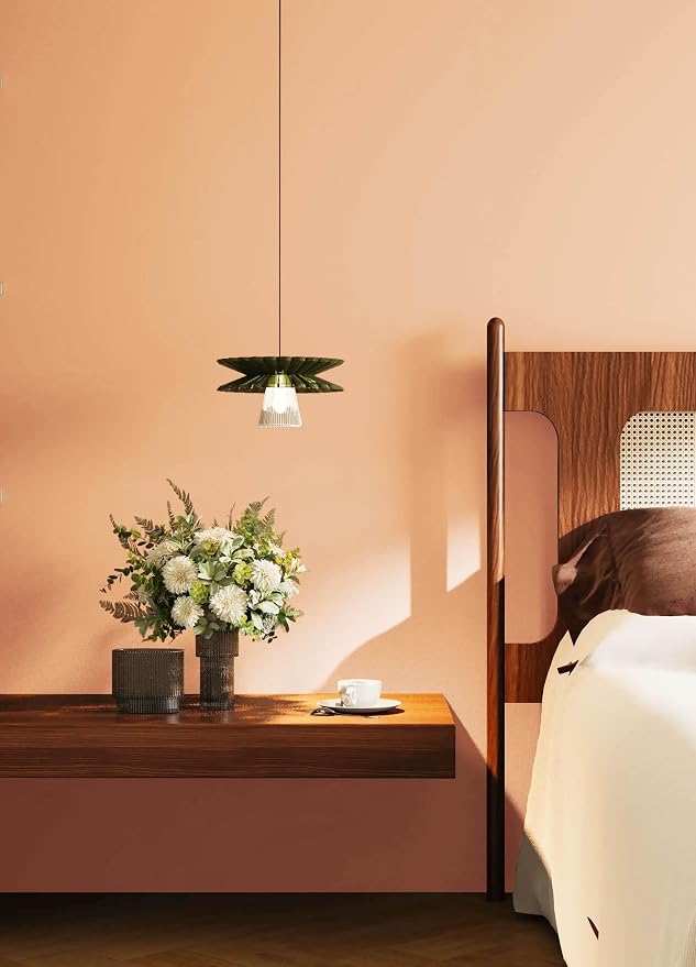 Dimoon 118''x17.7'' Orange Peel and Stick Wallpaper Contact Paper Modern Self - Image 6