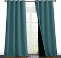 NICETOWN 100% Blackout Curtains 102 inches Long, Noise Reduction Window by NICETOWN
