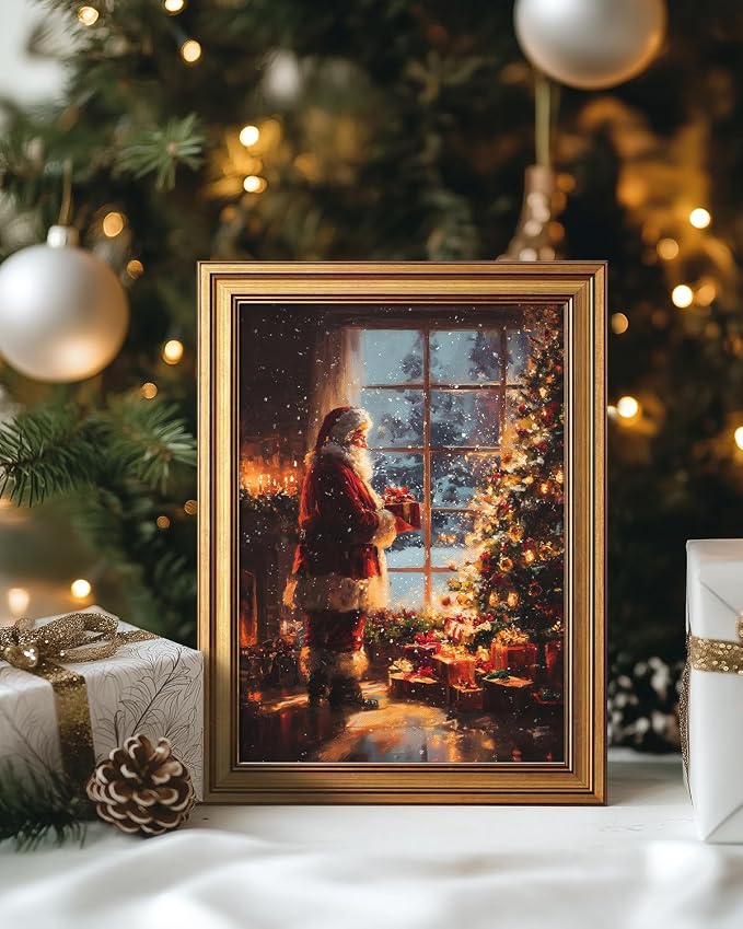 VIYYIEA Vintage Gold Framed Wall Art - Image 5