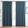 NICETOWN 2 Panels Blackout Curtains, Rod Pocket Thermal Insulated Drapes 84 by NICETOWN