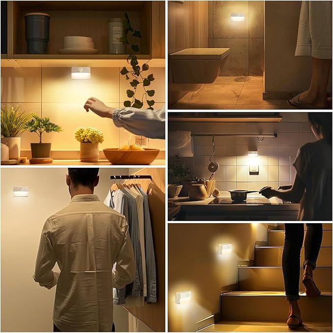 Guankai 16 Pack Motion Sensor Stair Light - Image 4