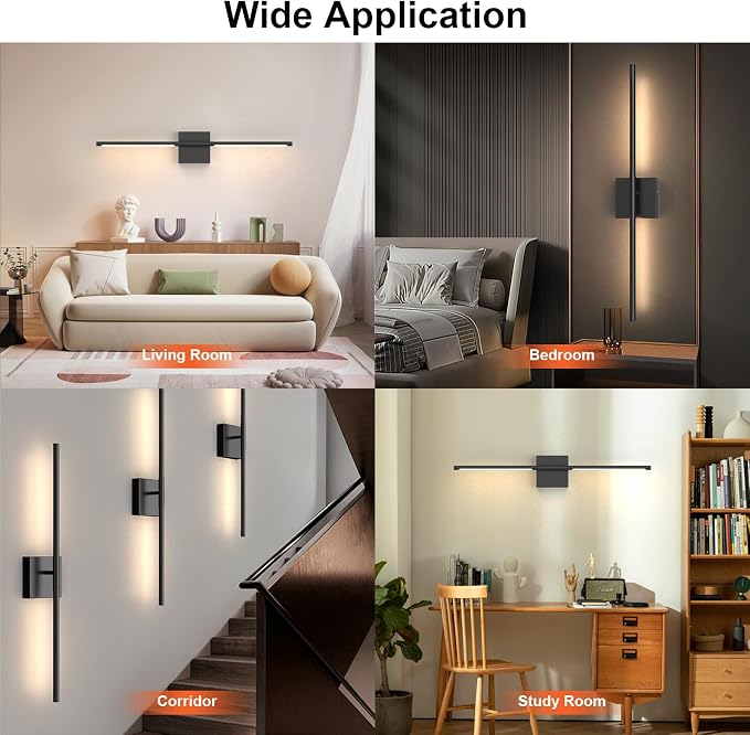 Tartek Battery Operated Wall Sconces Set of Two, Rechargeable Wall Lights - Image 8