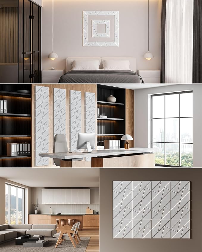 18-Pack Acoustic Panels, Peel & Stick Sound Proof Foam Panels - Image 7