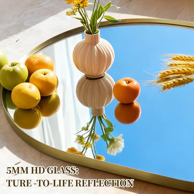 Oval Full Length Mirror, Ultra-Clear Explosion-Proof Dressing Mirror, Simple & - Image 6