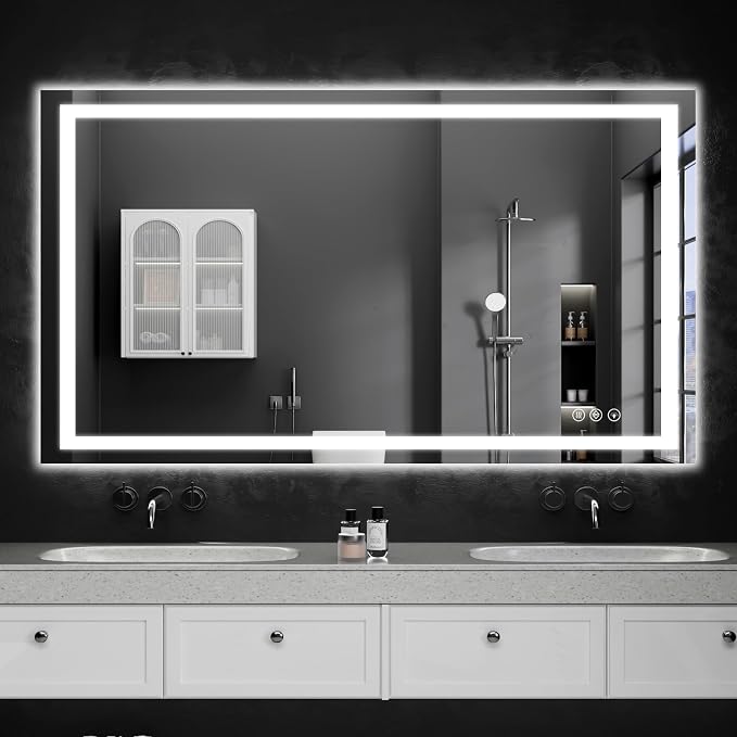 36"x48" LED Bathroom Mirror - Image 9