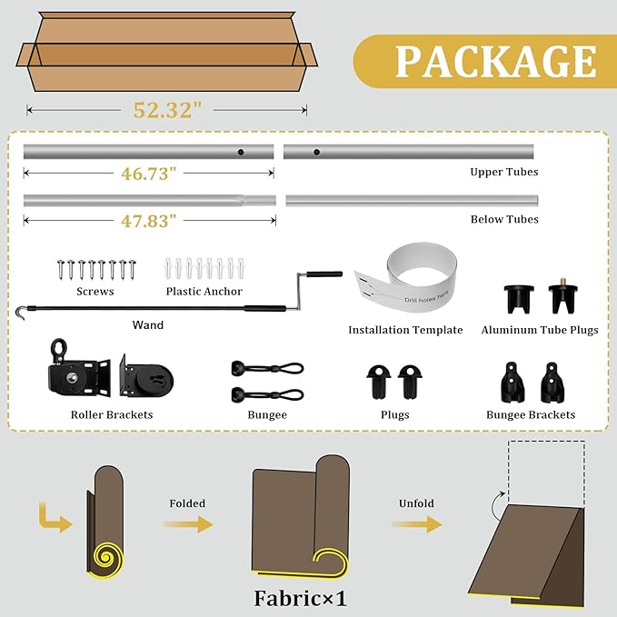 Shade&Beyond Outdoor Roller Shades - Image 4