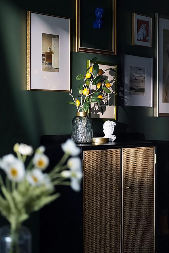 Dimoon 236''x15.7'' Emerald Dark Skin Peel and Stick Wallpaper Contact Paper - Image 4