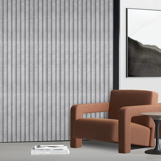 OUZUGIE WPC Acoustic Slat Wall Paneling, Living Room, TV Background, Study Room - Image 2
