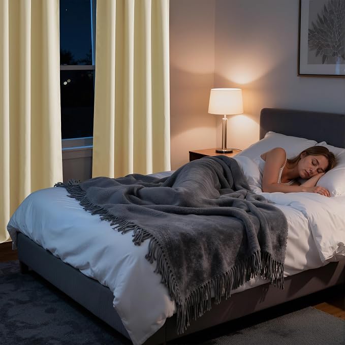 RYB HOME 100% Blackout Short Curtains - Image 5
