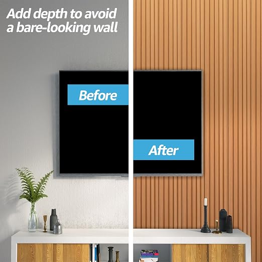 Art3d WPC Slat Wall Panels, Living Room - Image 4