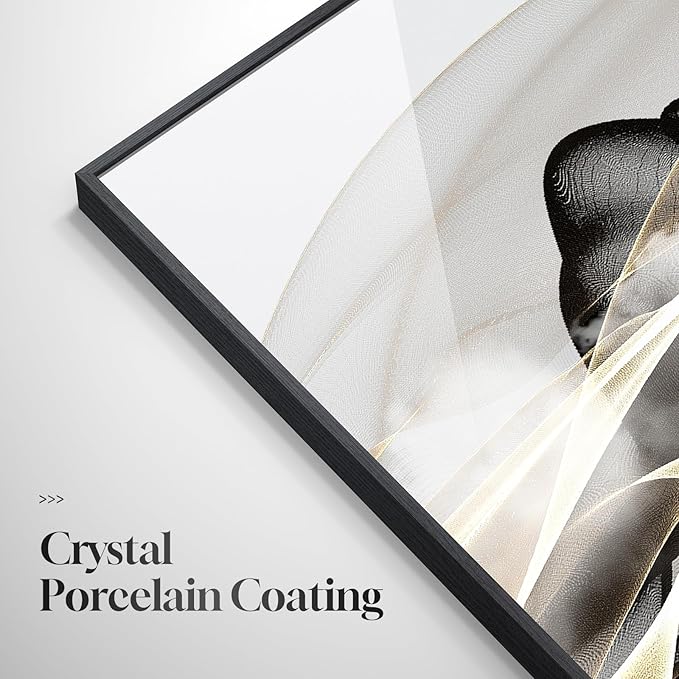 Extra Large Framed Modern Luxury Abstract Wall Art - Image 6