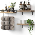 Towel Racks for Bathroom-Wall Mounted Floating Shelves for Wall Bathroom by Unknown