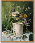 AtterrirArt Framed Funny Bathroom Wall Art, Toilet Paper Picture Painting Print by AtterrirArt