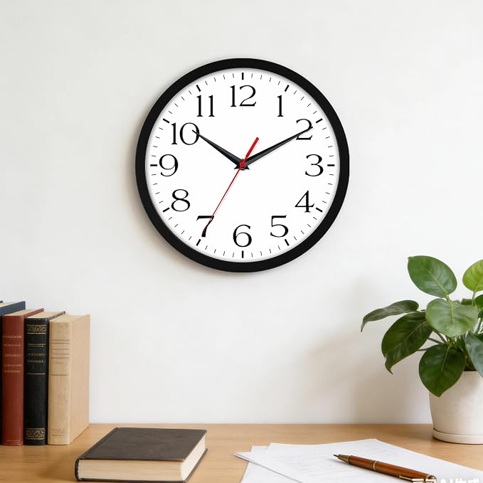 DAXSMY 10 Inch Wall Clock - Image 2
