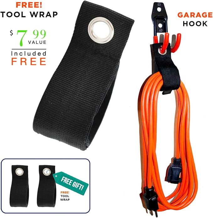 Garage Hooks, 12 Pack Wall Storage Hanger - Image 3
