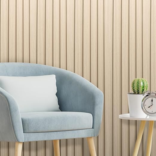 Art3d WPC Slat Wall Panels, Living Room - Image 6