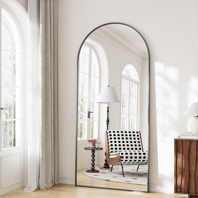 Mirror Full Length, Room Decor Big Full Body Floor Mirror by WISSMILESHOME