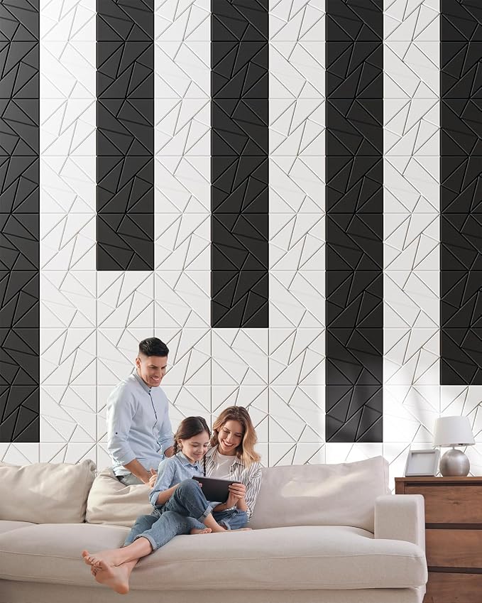 18-Pack Acoustic Panels, 11.8"x11.8"x0.4" Soundproof Wall Panels, Peel & Stick - Image 7
