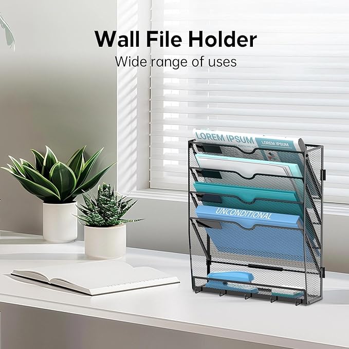 5 Tier Wall File Organizer - Image 6