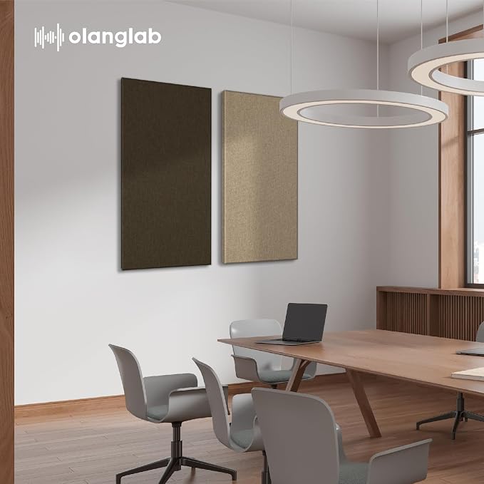 Olanglab Sound Acoustic Panels 2 Pack, Large Sound Proof Panels - Image 6