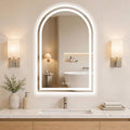 Arched LED Bathroom Mirrors by WISSMILESHOME