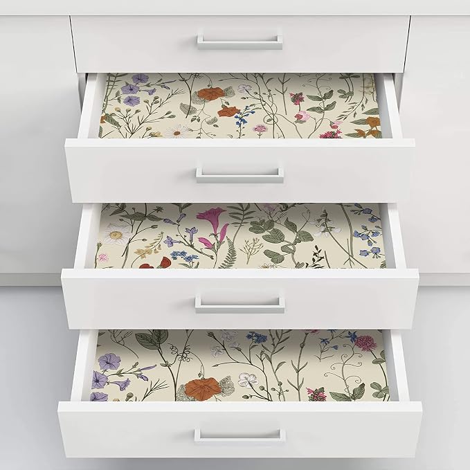 JiffDiff Floral Wallpaper Peel and Stick - Image 8