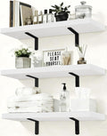 Easy Install Floating Shelves, 15.7 Inch Wall Mounted Wood Shelf, Hanging Shelf by Unknown
