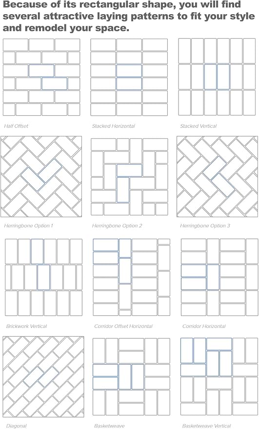 AULIGET 100 Piece Peel and Stick Backsplash PVC Tile, 3 Inch x 6 Inch Dover - Image 7
