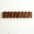QUELLANCE Wood Coat Rack Wall Mount, Coat Hooks Hanger Wall Mounted, Heavy Duty by WelcometoQuellance