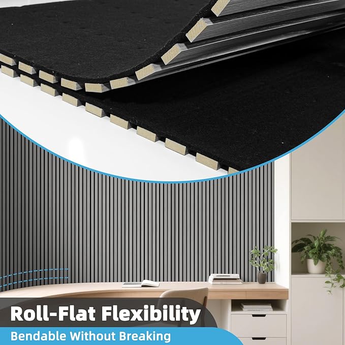 Art3d Acoustic Wood Slat Wall Panel - Image 5