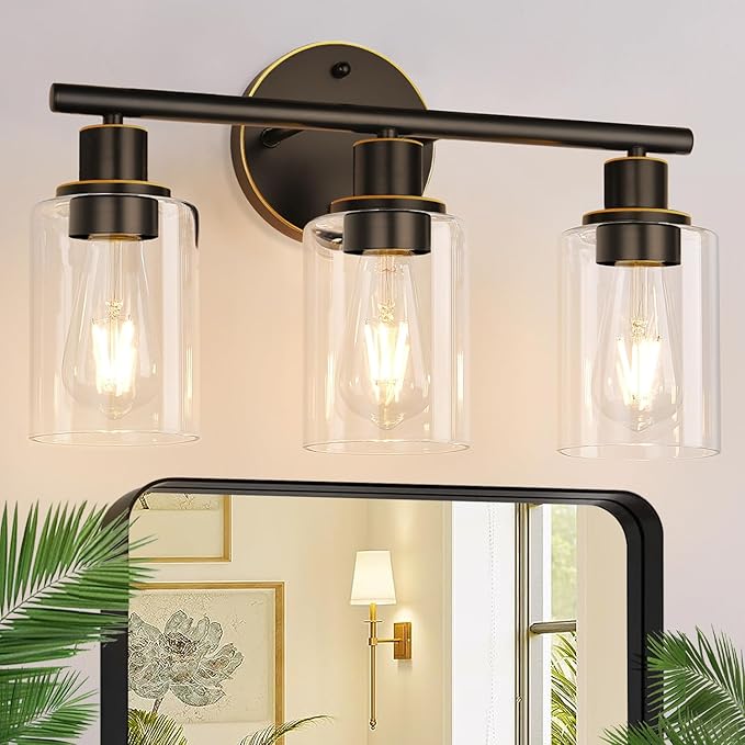 Zarbitta 3-Light Bathroom Light Fixtures, Modern Vanity Light by Zarbitta
