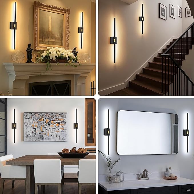 1 Pack Battery Operated Wall Sconce - 10000mAh Wireless Sconce Rechargeable - Image 5