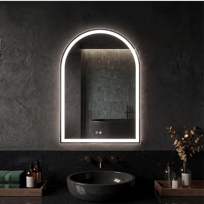 DUMOS 24"×32" LED Bathroom Mirror - Image 8