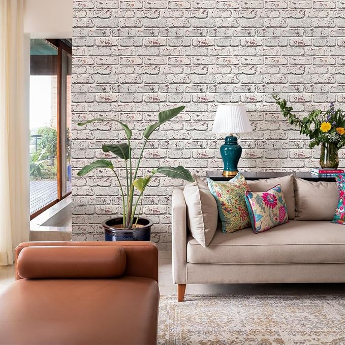 Commomy Faux Brick Peel and Stick Tiles - Image 7