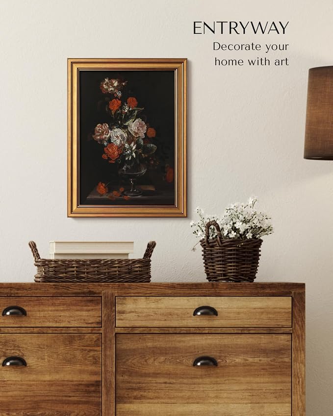 VIYYIEA Vintage Gold Framed Wall Art - Image 7