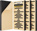 TONOR 4-Pack Acoustic Wood Wall Panels, 23.6” * 11.8” * 1.9” 3D Self-adhesive by TONOR