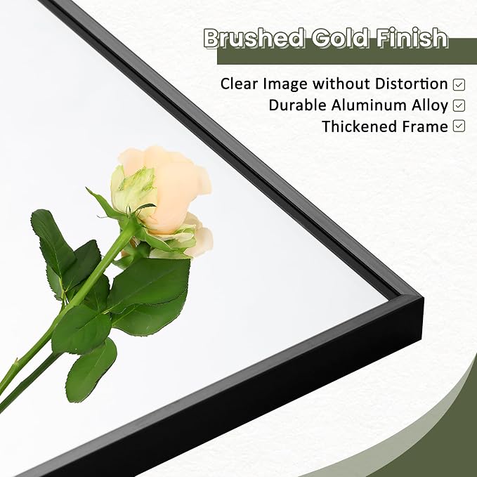 NicBex Full Length Mirror with Stand, Shatter-Proof Glass - Image 4