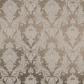 Tempaper Textured Beige Damsel Removable Peel and Stick Damask Wallpaper by TempaperCo