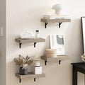 Furinno Tanna Floating Shelves for Wall Set of 4, 15-Inch Wall Shelf, Wall by Furinno-FitsYourSpaceFitsYourBudget