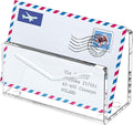 FUCDTEFC Acrylic Mail Holder, Vertical Envelope Mail Holder by FUCDTEFC