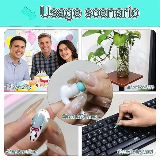 Feosky Adhesive Poster Sticky Tack Putty, Reusable and Removable Adhesive Putty - Image 6