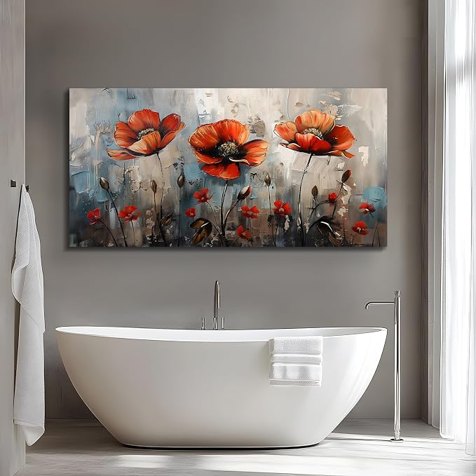 SERIMINO Large Wall Art for Living Room, Nature Floral Botanical Wall Art - Image 4