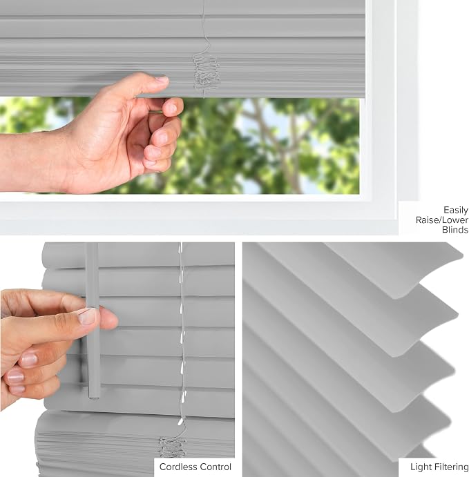 CHICOLOGY Blinds for Windows, Mini Blinds, Window Blinds, Door Blinds, Blinds & - Image 2