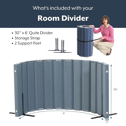 Angeles 30" x 6' Quiet Divider - Image 3
