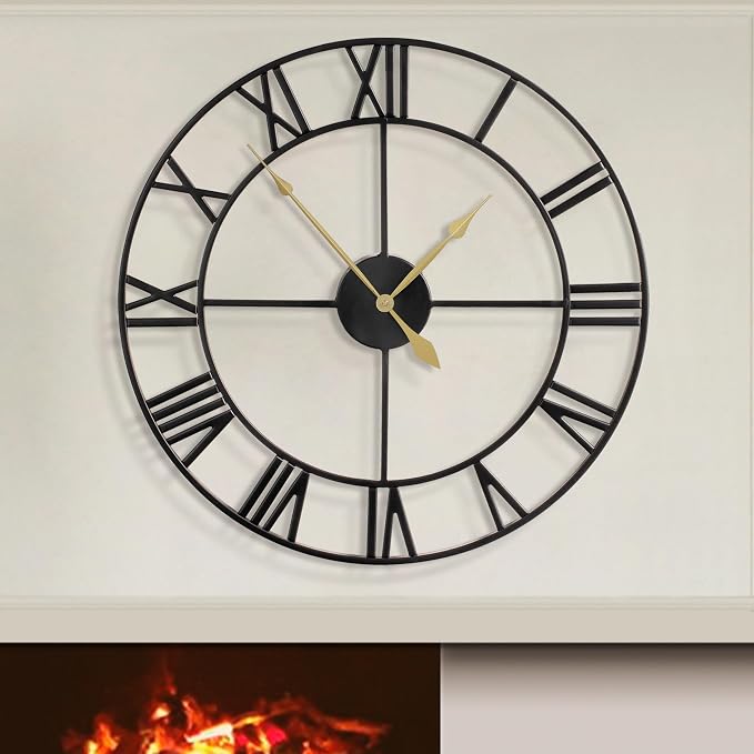 LEIKE 80CM Extra Large Wall Clock - Image 7