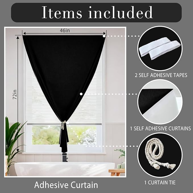 No-Sew 100% Blackout Shade - Image 6