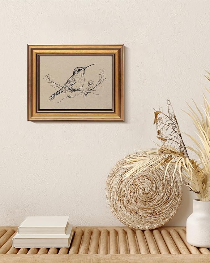 VIYYIEA Vintage Gold Framed Wall Art - Image 7
