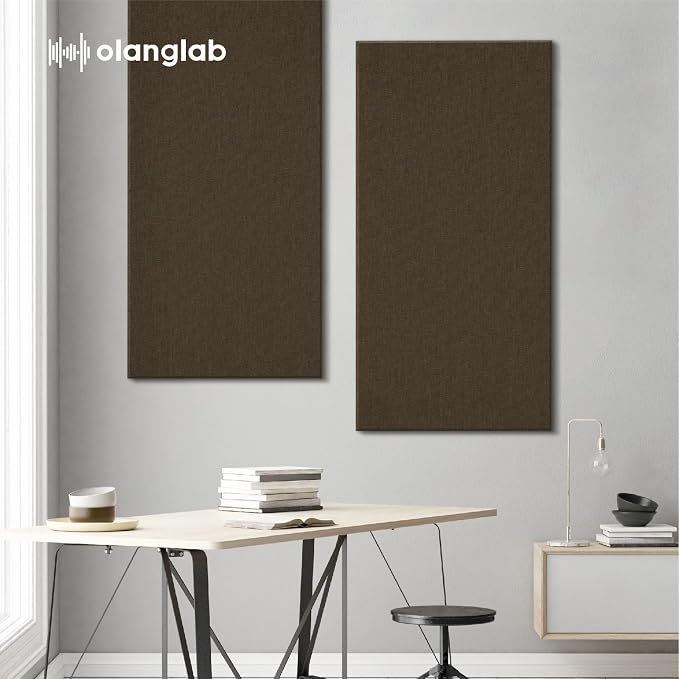 Olanglab Sound Acoustic Panels 2 Pack, Large Sound Proof Panels - Image 7