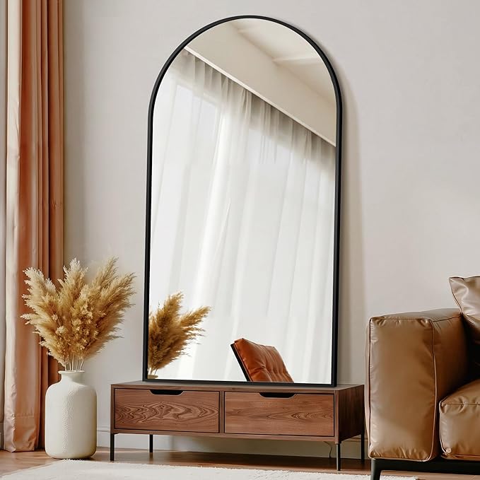 Arched Wall Mirror for Bathroom, Mirrors for Wall, Vanity Mirror for Bedroom by TRAHOME