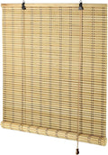 Bamboo Blinds for Interior Windows, Custom Roller Shades for Indoor Window and by BAYUE